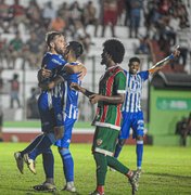 CSA vence o CSE em Palmeira dos Índios e abre vantagem por vaga na Copa do Brasil