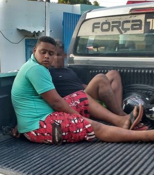 Jovem é preso e adolescente apreendido com simulacro de arma de fogo no Agreste