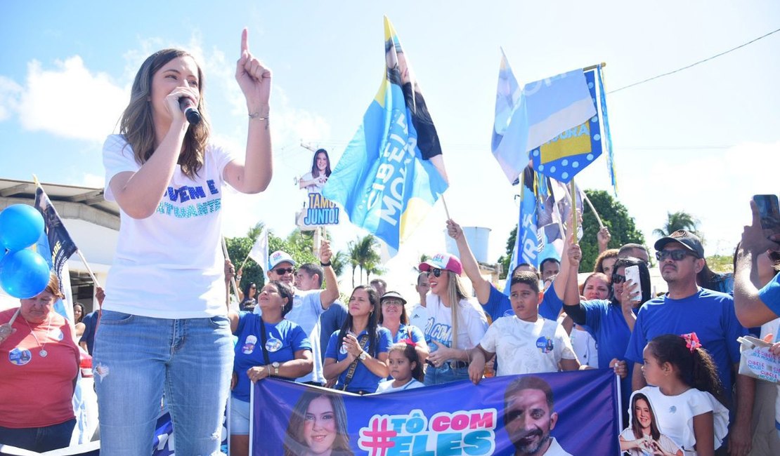 Com maior produção legislativa de Alagoas, deputada Cibele Moura é confirmada à reeleição