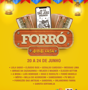 Cultura realiza o Forró Dendi Casa em comemoração aos festejos juninos