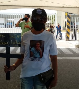 “Perdi minha mãe por culpa da Braskem”, diz moradora durante protesto