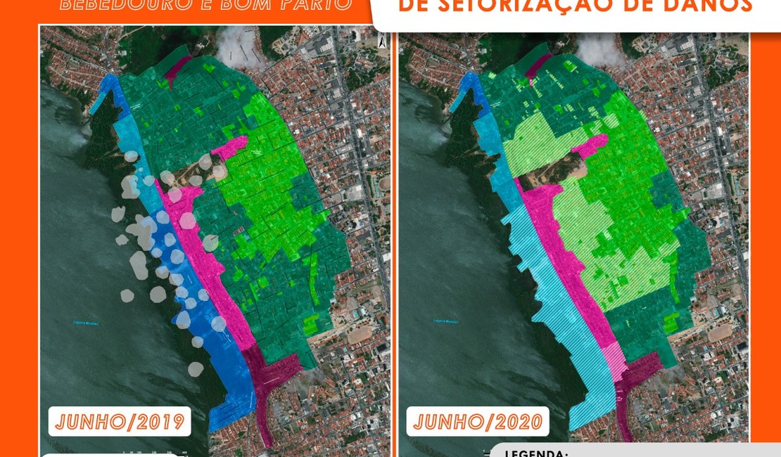 Pinheiro e adjacências: Mapa de Setorização amplia área de realocação