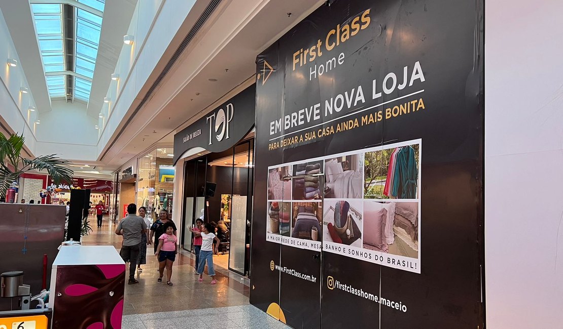 First Class: Arapiraca Shopping inaugura nova loja especializada em Cama, Mesa e Banho
