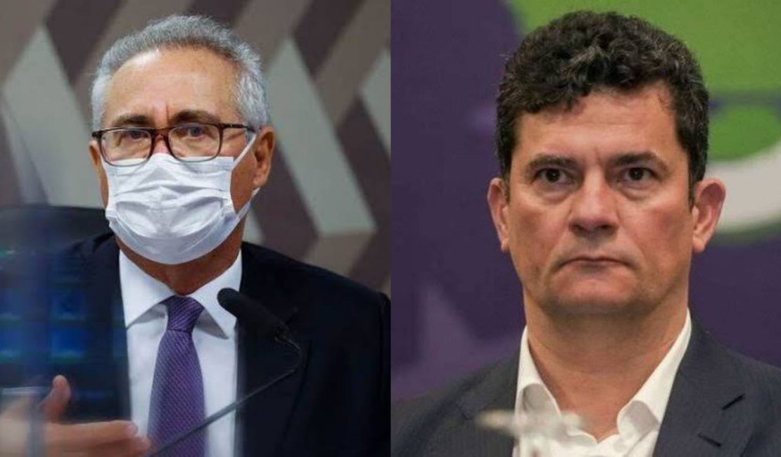 Renan chama Moro de incompetente e diz que ex-juiz está obcecado por um mandato