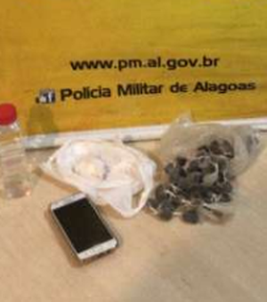 Cinco suspeitos são presos com arma e drogas em Maceió 