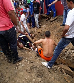 Soterramento deixa quatro pessoas feridas no Baixo São Francisco alagoano