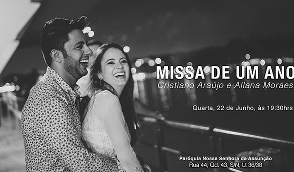 Projeção em 3D vai 'reviver' Cristiano Araújo em missa um ano após acidente