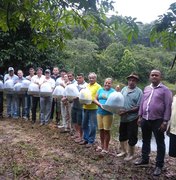 Seagri distribui 30 mil alevinos a agricultores familiares no Litoral e Sertão