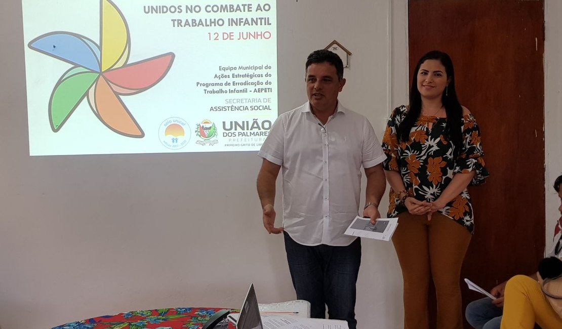 Prefeitura de União discute ações de combate ao trabalho infantil no município 