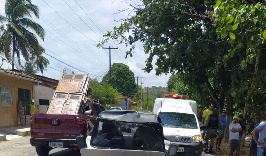 Turistas ficam feridos durante acidente com buggy na AL 101 Norte