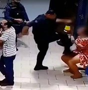 [Vídeo] PM agredindo mulher algemada dentro de quartel