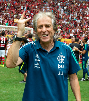 Marcos Braz e Jorge Jesus trocam mensagens e empolgam a torcida