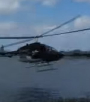 Vídeo flagra queda dramática de helicóptero nos EUA