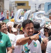 Milhares de pessoas abraçam campanha de Cunha e realizam grande caminhada em Arapiraca