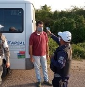 Arsal aborda 2.196 veículos nas duas primeiras semanas de retorno do transporte intermunicipal