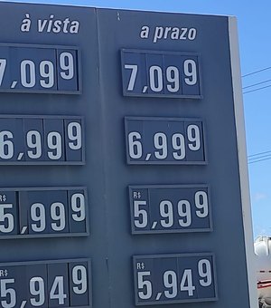 Preço do litro da gasolina comum sobe para R$ 6,99 em Maragogi