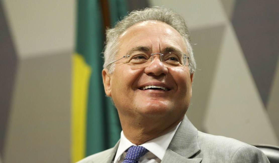 Em pesquisa com senadores, Renan Calheiros aparece como forte candidato à presidência da casa