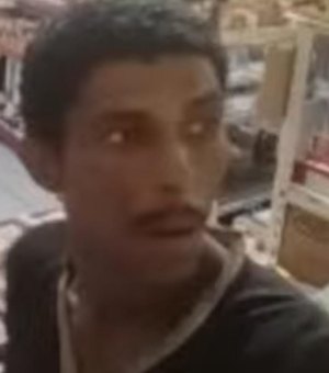 Câmeras de segurança flagram furto em mercadinho no Farol