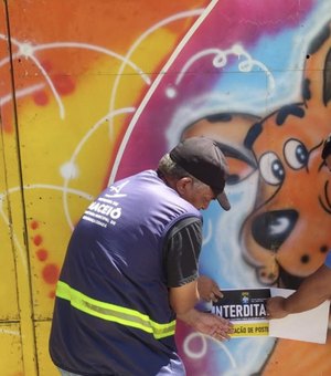Prefeitura interdita parque de diversões sem alvará no Benedito Bentes