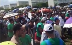 Manifestação em Brasília contra o fim da vaquejada no país
