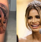 MC Guimê surpreende ao tatuar rosto de Lexa na perna como presente: 'Loucura de amor'