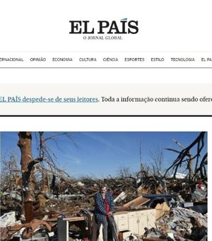 Após oito anos, espanhol 'El País' anuncia fim da edição brasileira do site