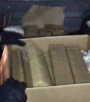 Mais de 100kg de cocaína e maconha são apreendidos em ônibus com destino a Arapiraca