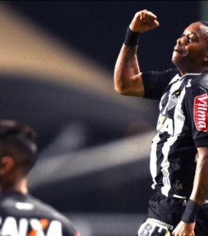 Robinho decide e Atlético MG vence Coritiba no Independência