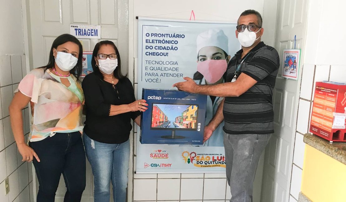 São Luís do Quitunde instala Sistema de Prontuários Eletrônicos nos postos de saúde
