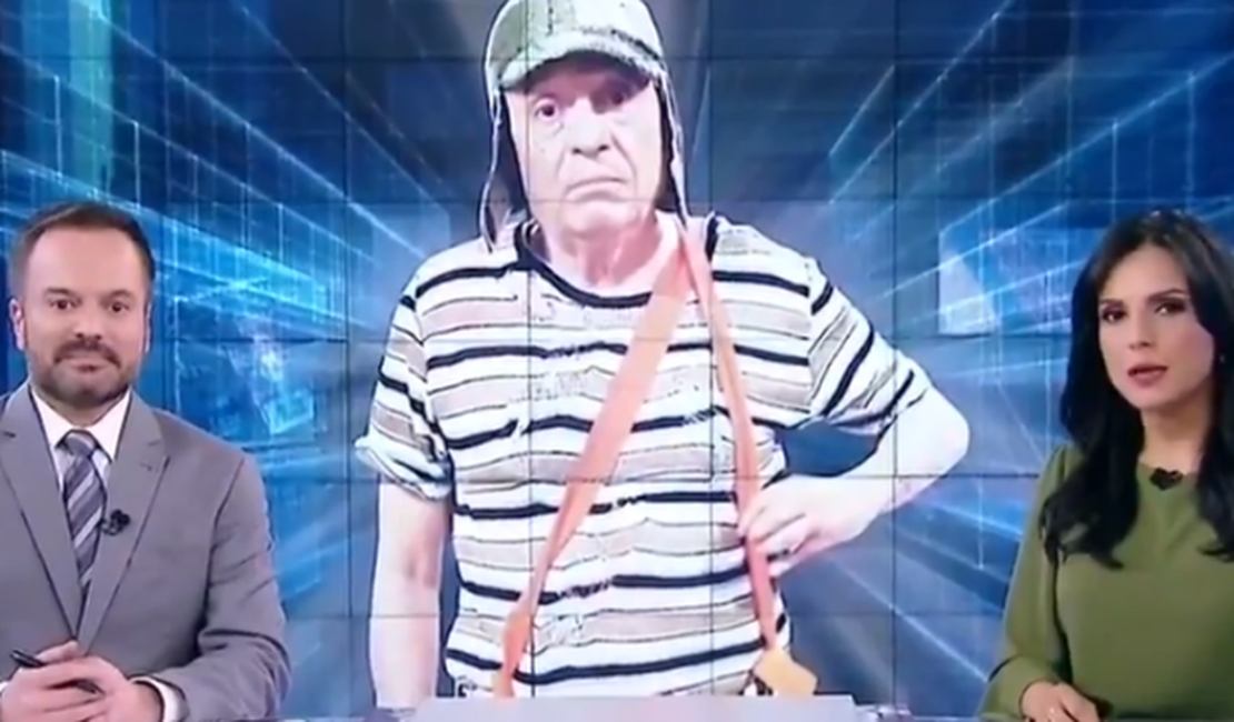 SBT Brasil comove web com despedida de Chaves