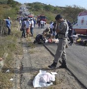 AL-130: acidente no Sertão deixa um bebê morto e 14 pessoas feridas