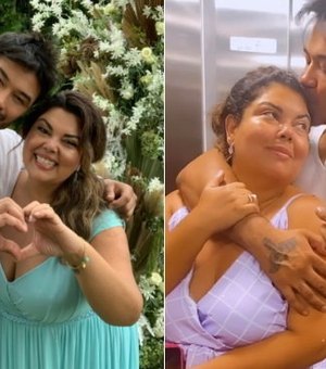Fabiana Karla reata casamento com Diogo Mello um mês após término