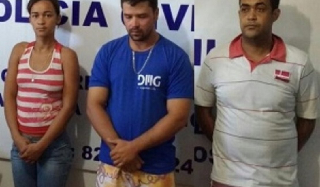 Quadrilha especializada em tráfico de drogas é detida no Sertão de Alagoas