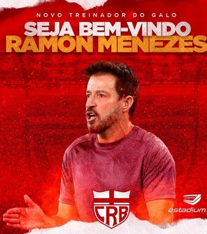 CRB anuncia Ramon Menezes como novo treinador