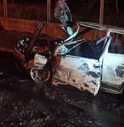 Motociclista morre e veículo pega fogo após colisão na AL 125, em Olivença