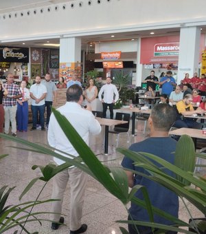 [Vídeo] Grupo Partage promove café da manhã para lojistas e imprensa com a presença do prefeito Luciano Barbosa