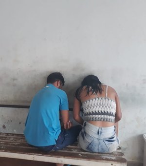 Dupla suspeita de roubo é presa em Arapiraca