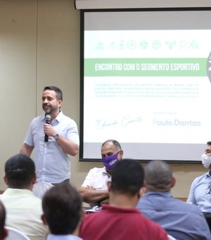 'Vou lutar para que a Lei de Incentivo do Esporte se torne realidade', garante Paulo Dantas