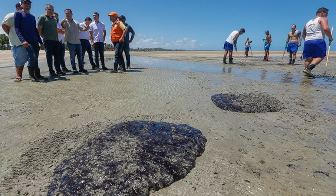 NOTA GTA: Situação do óleo nas praias de Alagoas nesta segunda-feira (21)