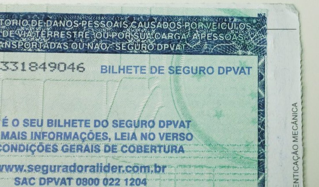 Detran acredita que suspensão do DPVAT vai trazer impactos negativos em AL