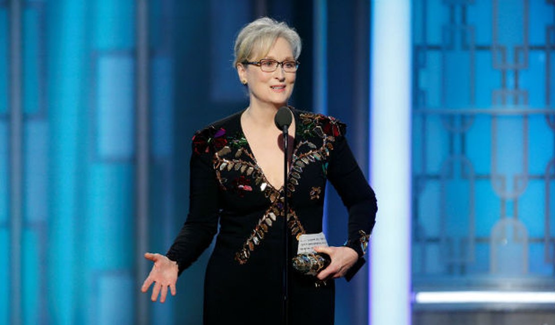 Meryl Streep comove no Globo de Ouro com discurso crítico a Trump
