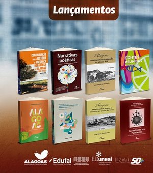 Eduneal e Edufal lançam livros de grandes nomes da literatura alagoana