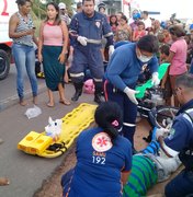 Colisão entre duas motos deixa três feridos na AL-115, em Arapiraca