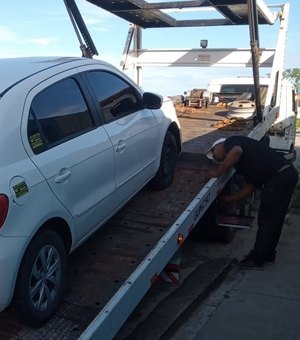 BPRv recupera carro roubado no Eustáquio Gomes