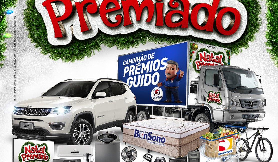 Campanha Natal Premiado será lançada terça-feira (5) na Associação Comercial de Maceió