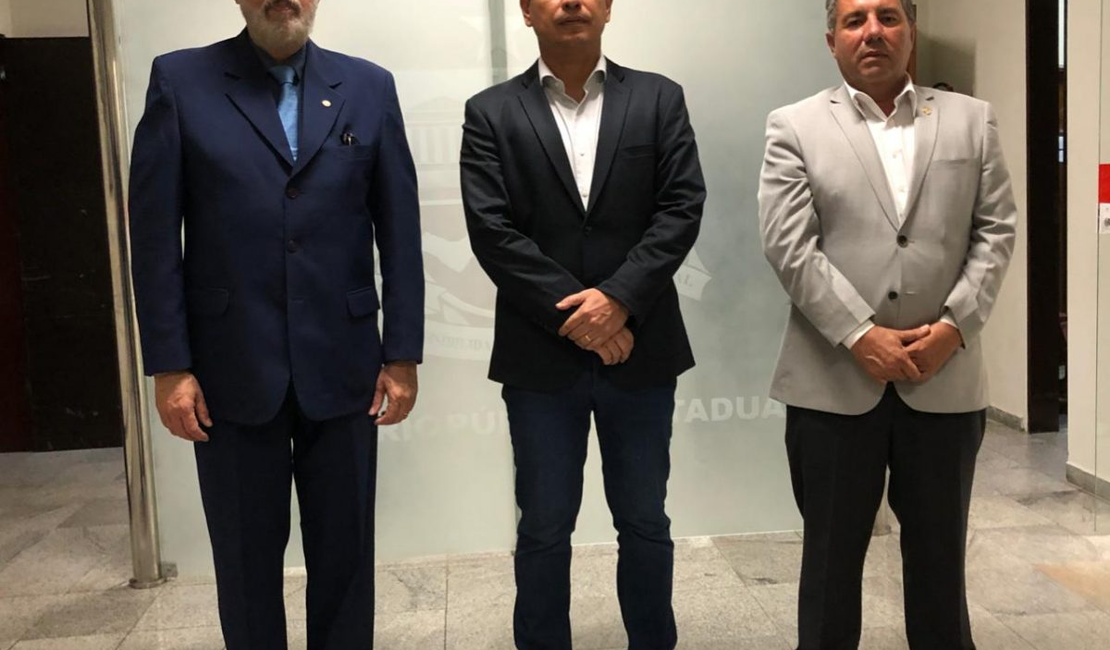  Marcus Rômulo Maia, Márcio Roberto Tenório e Eduardo Tavares foram a lista tríplice para o cargo de procurador-geral de justiça