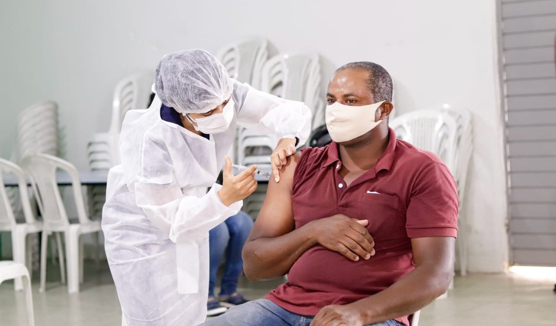 Arapiraca: Cerca de 30 mil não tomaram segunda dose de vacina contra a Covid-19