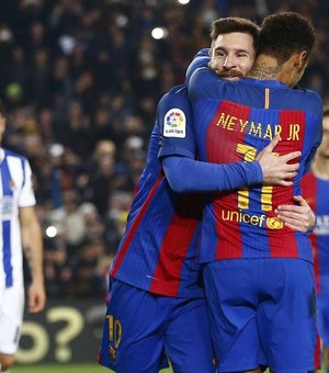 'Fazíamos uma dupla genial', diz Neymar sobre Messi