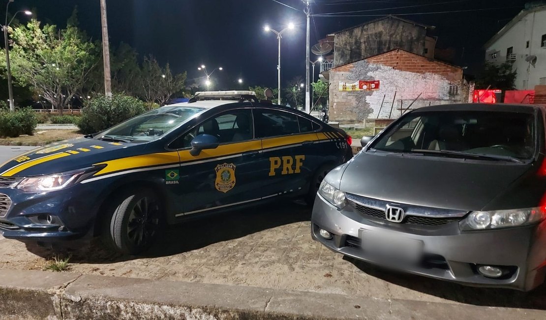 Homem é preso com veículo roubado em São Miguel dos Campos
