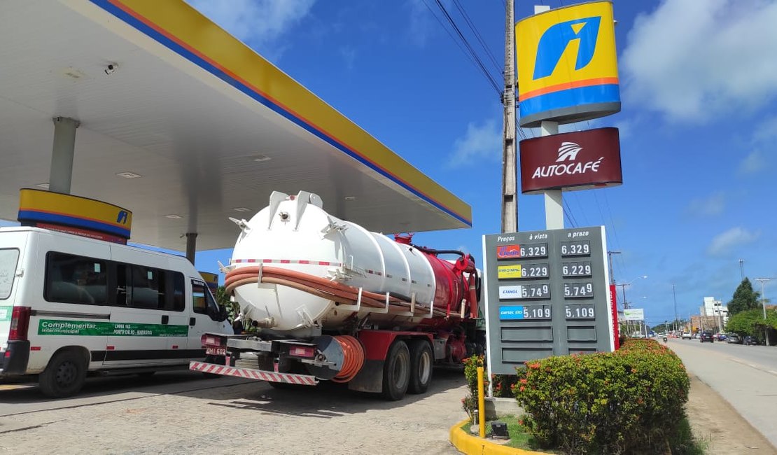Preços dos combustíveis aumentam em Maragogi